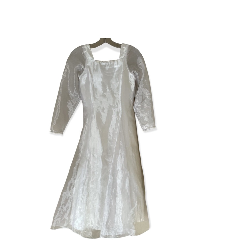 Jessica McClintock Girls Dress Size 6~ White ~ Communion, Flower girl